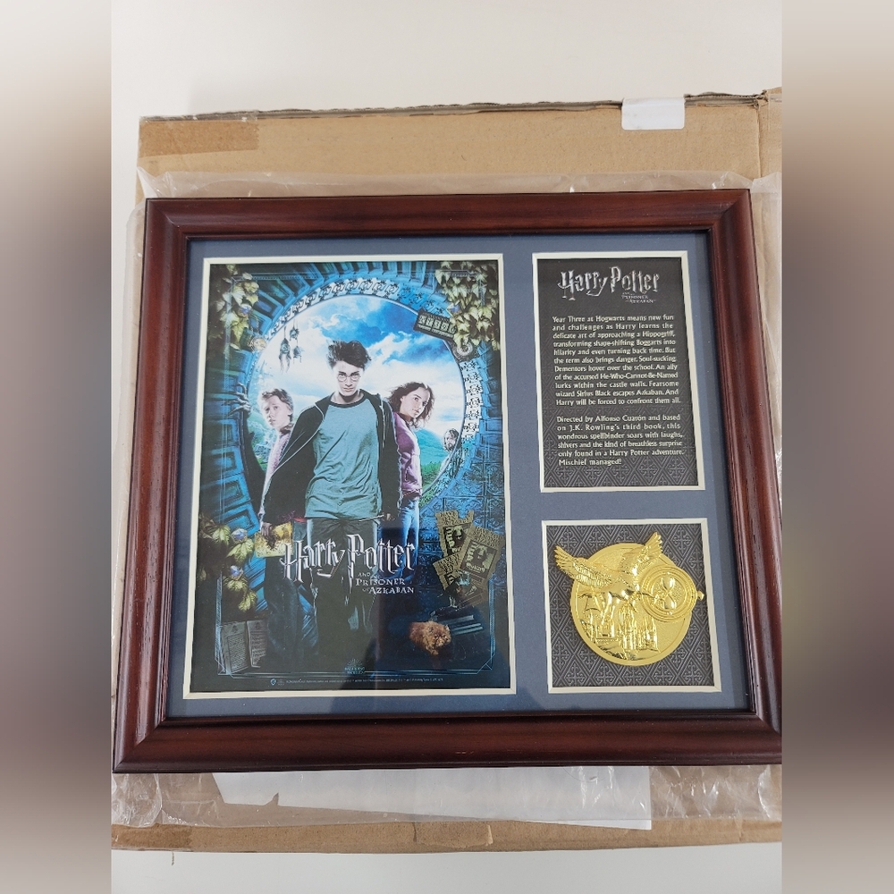 RARE Bradford Exchange Harry Potter Prisoner of Azkaban Print Wall Plaque SAMPLE